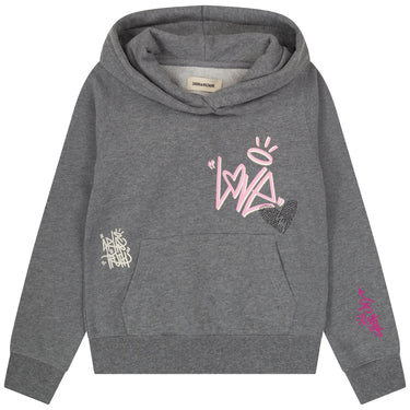 Sudadera ZADIG & VOLTAIRE gris para niñas
